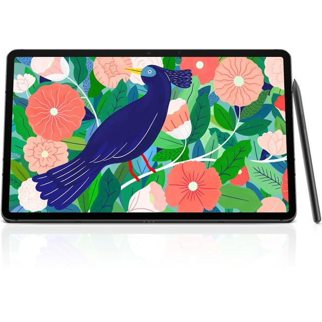 Samsung Galaxy Tab S7 SM-T870 Tablet - 11 WQXGA - Qualcomm Snapdragon 865 Plus - 8 GB - 256 GB Storage - Android 10 - Mystical Black" SM-T870NZKEXAR