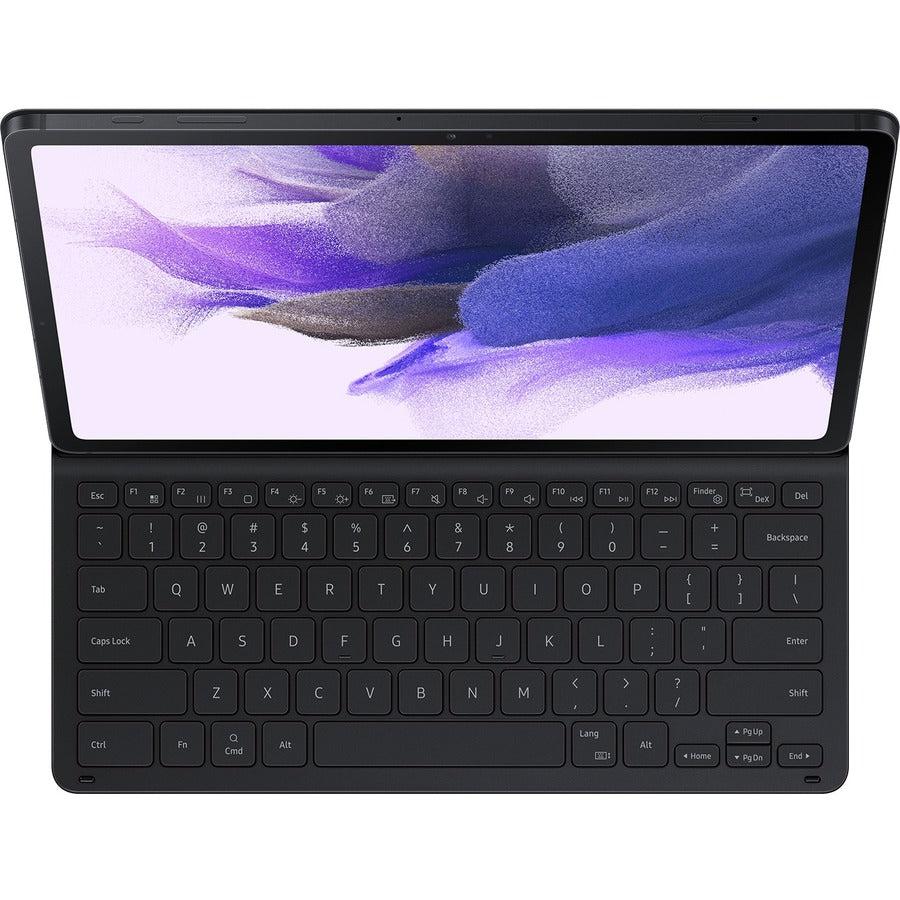 Samsung Keyboard/Cover Case (Book Fold) for 12.4 Samsung Galaxy Tab S7 FE EF-DT730UBEGUJ