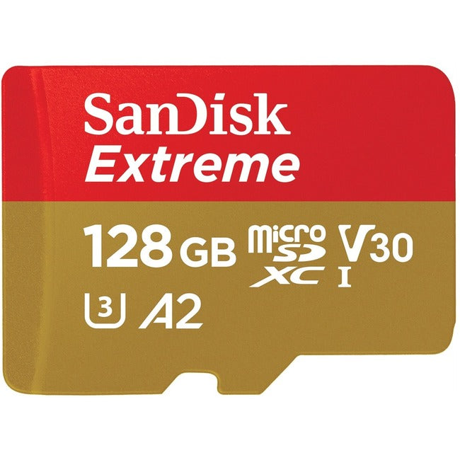 SanDisk Extreme 128 GB UHS-I microSD SDSQXA1-128G-AN6MA