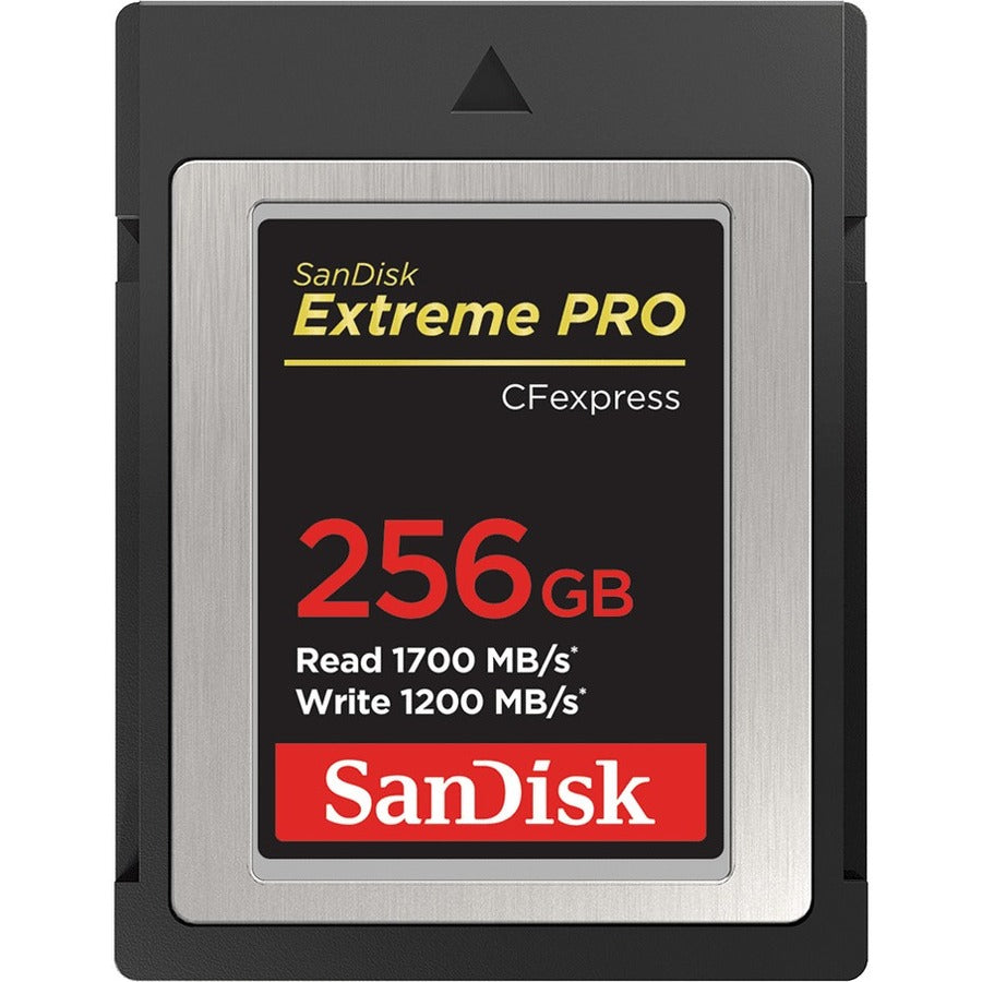 SanDisk Extreme PRO 256 GB CFexpress Card Type B - 1 Pack SDCFE-256G-ANCNN