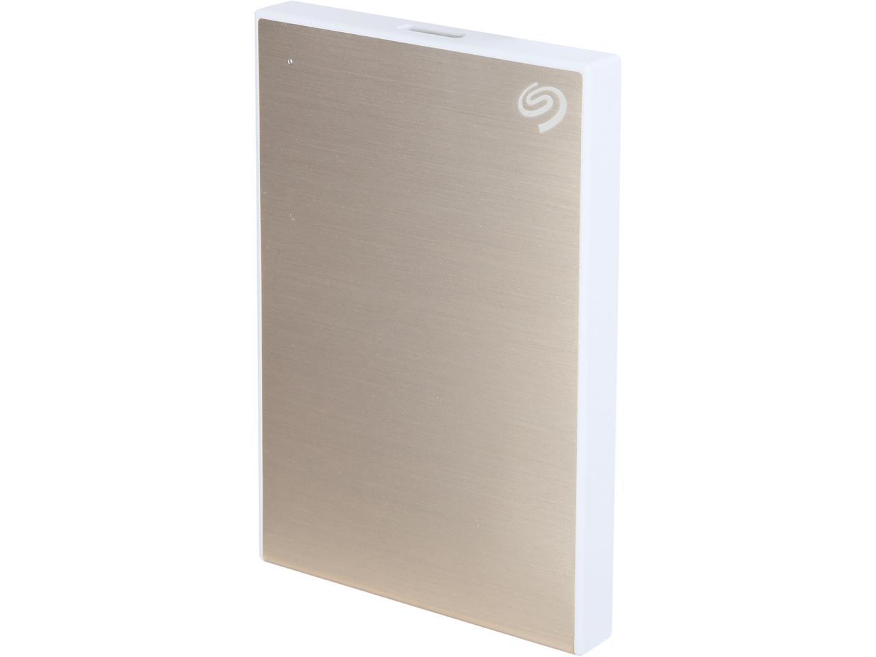 Seagate 4Tb Backup Plus Portable External Hard Drive Usb 3.0 Sthp4000404 Gold