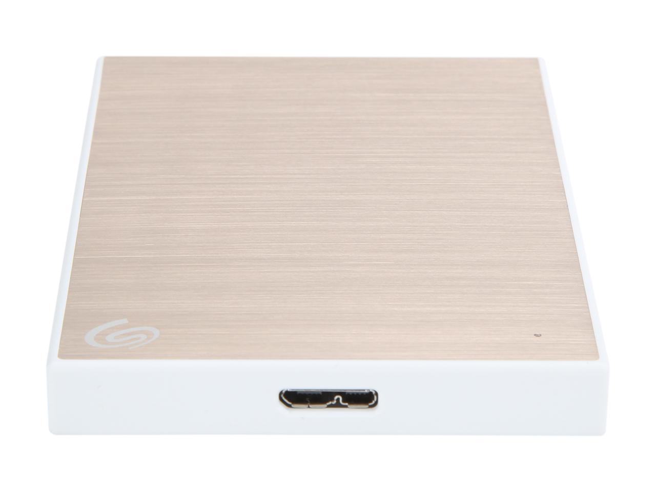 Seagate 4Tb Backup Plus Portable External Hard Drive Usb 3.0 Sthp4000404 Gold