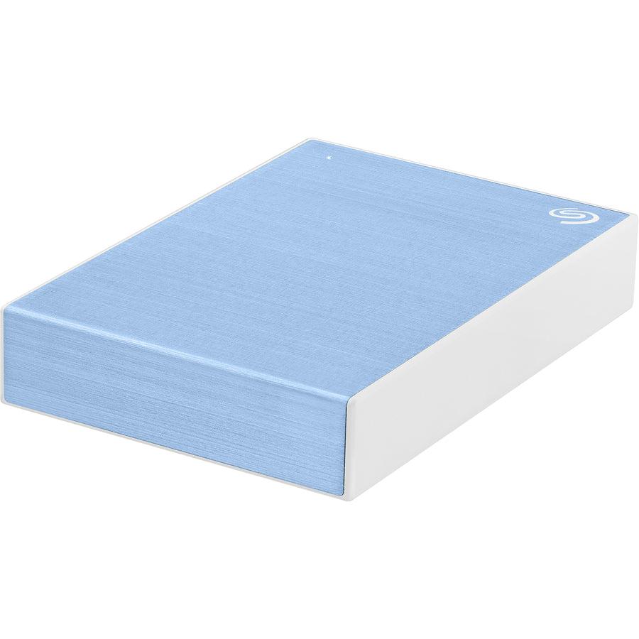 Seagate Backup Plus 4Tb Portable Hard Drive - 2.5" External - Light Blue (Sthp4000402)