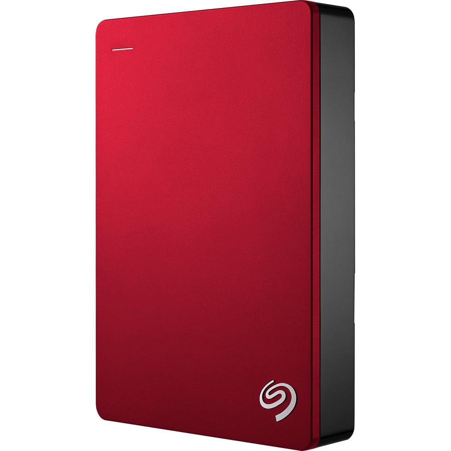 Seagate Backup Plus 5Tb Usb 3.0 Portable External Hard Drive - Stdr5000103 (Red)