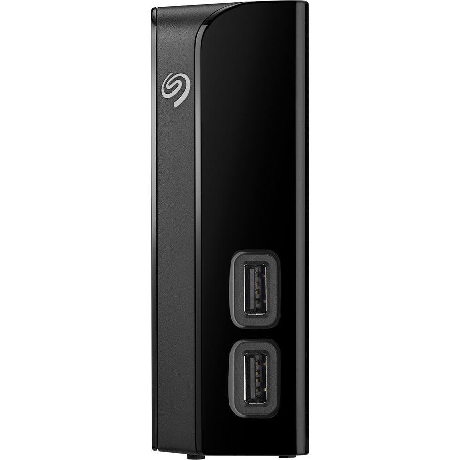 Seagate Backup Plus Hub 10Tb Usb 3.0 3.5" Desktop External Hard Drive Stel10000400 Black