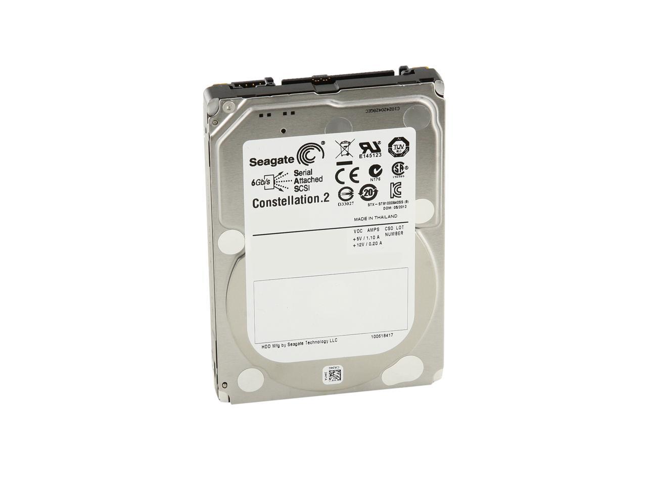 Seagate Constellation.2 ST91000640SS 1TB SAS Internal Hard Drive | TecISoft