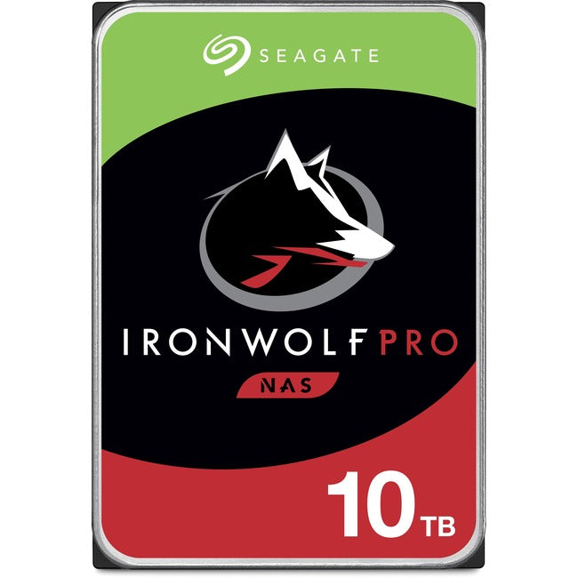Seagate-IMSourcing IronWolf Pro ST10000NE0004 10 TB Hard Drive - 3.5 Internal - SATA (SATA/600)"