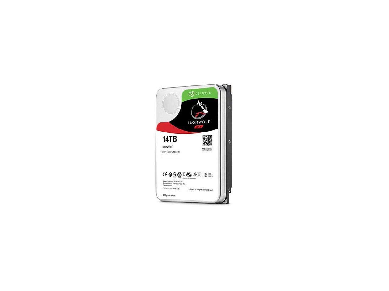 Seagate IronWolf 12TB NAS Hard Drive - 24/7 Enterprise SATA HDD | Tecisoft ST12000VN0008