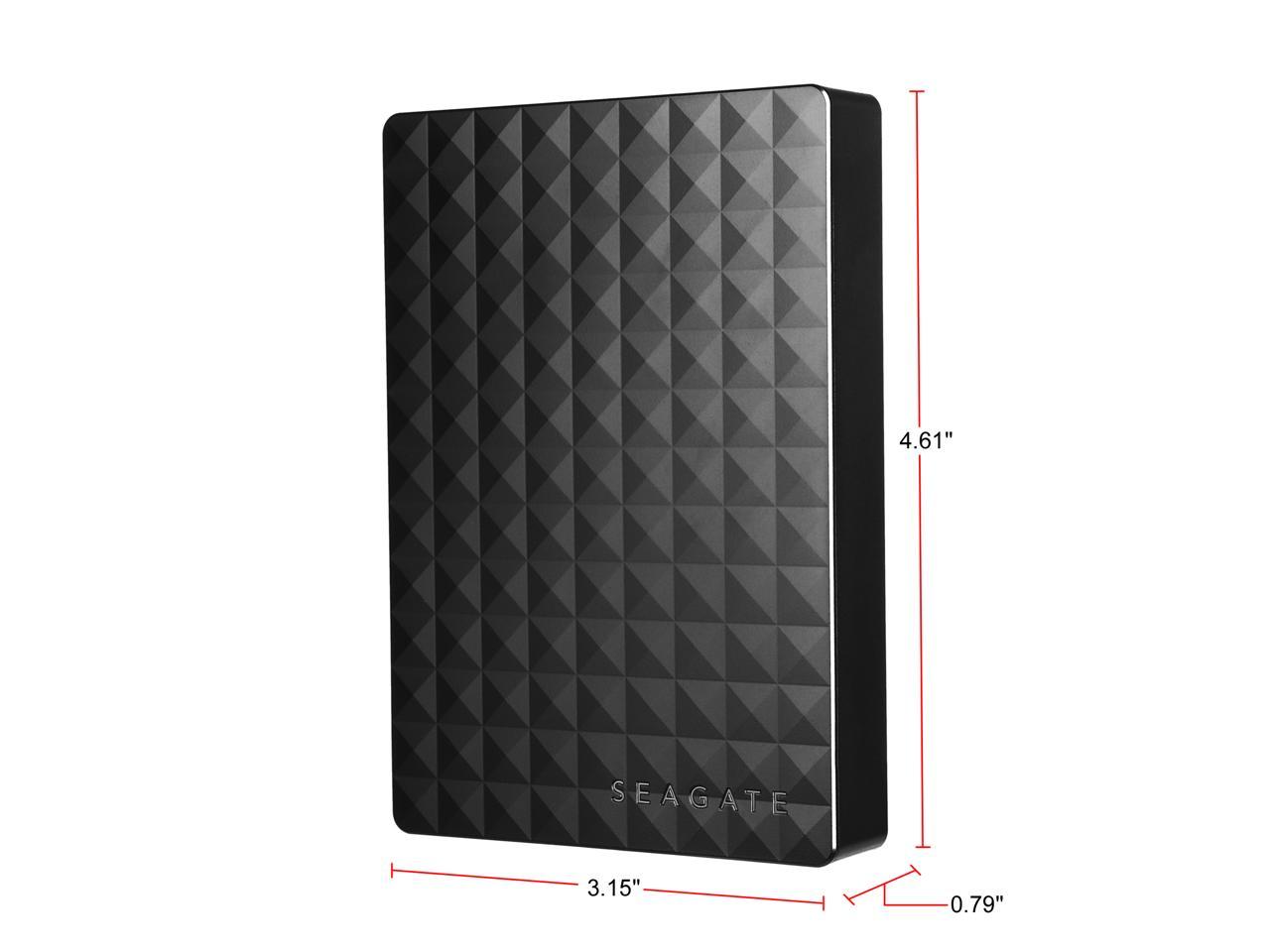 Seagate Portable Hard Drive 4Tb Hdd - External Expansion For Pc Windows Ps4 & Xbox - Usb 2.0 & 3.0 Black (Stea4000400)