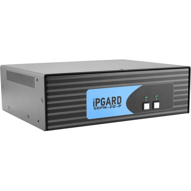 Secure DisplayPort KVM Switch - Dual Head CAC Enterprise Control | TechSoft SDPN-2D-P