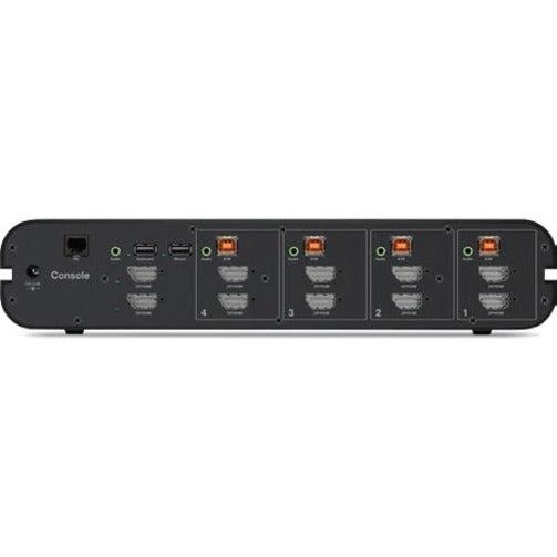 Secure KVM Switch 4-Port Dual Head - NIAP PP4.0 Enterprise Solution | Belkin F1DN204KVM-UNN4