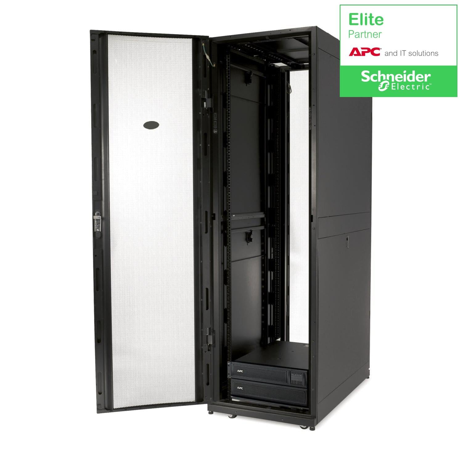 Server Rack 42U Enclosure - Data Center NetShelter SX | APC AR3100HACS
