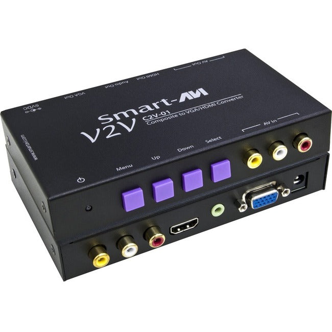 Smartavi Composite To Vga Converter With Hdmi