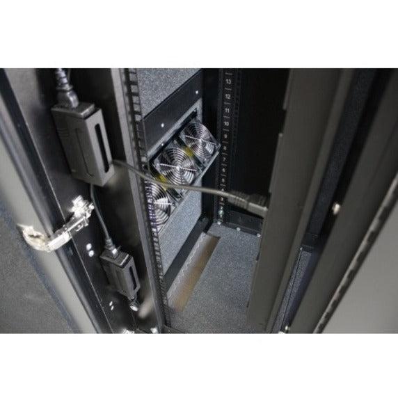 Soundproof Server Rack - APC NetShelter CX 18U Office Solution | TecISoft AR4018A