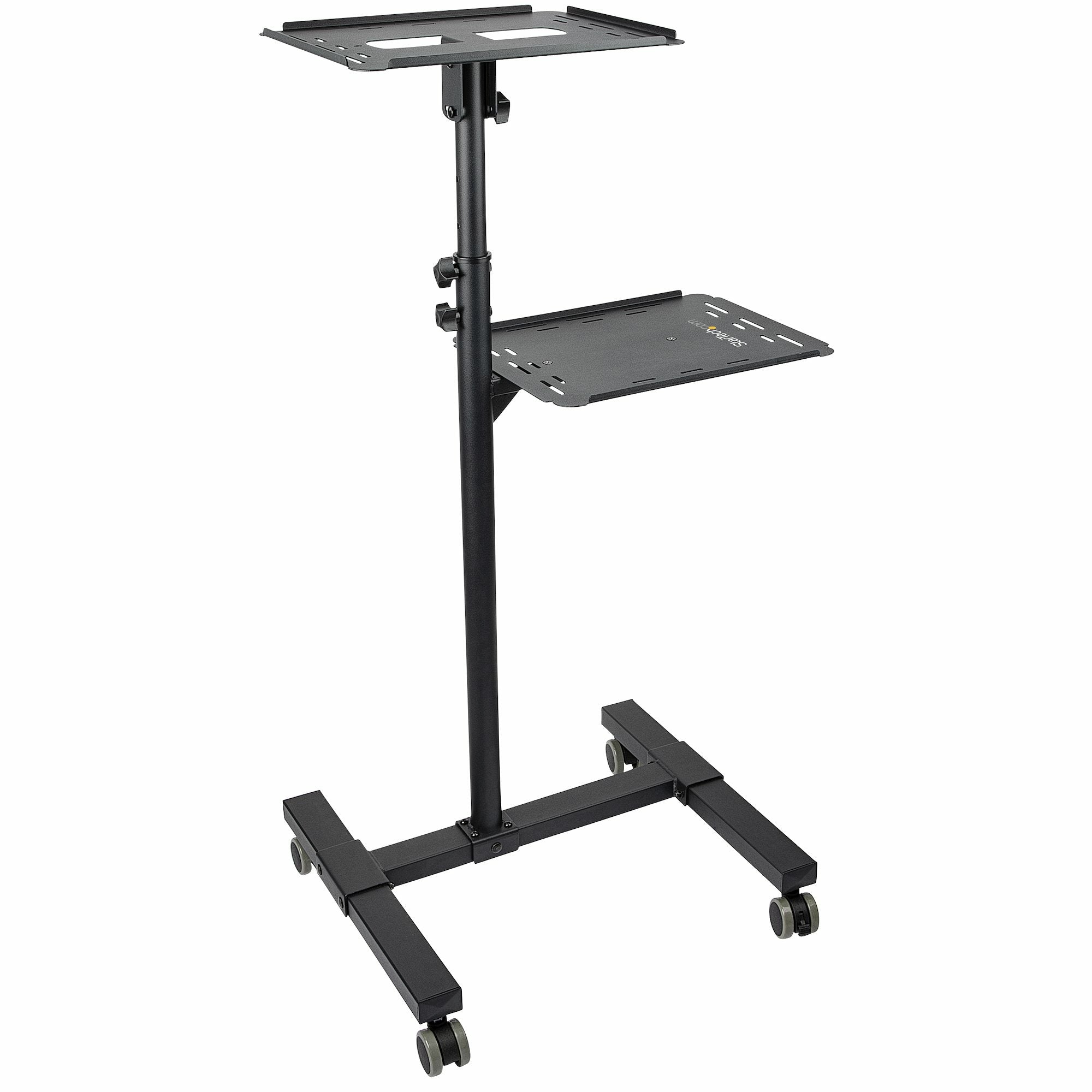 StarTech Heavy Duty Portable Projector Stand - 2 Shelves, 22lb Capacity ADJPROJCART