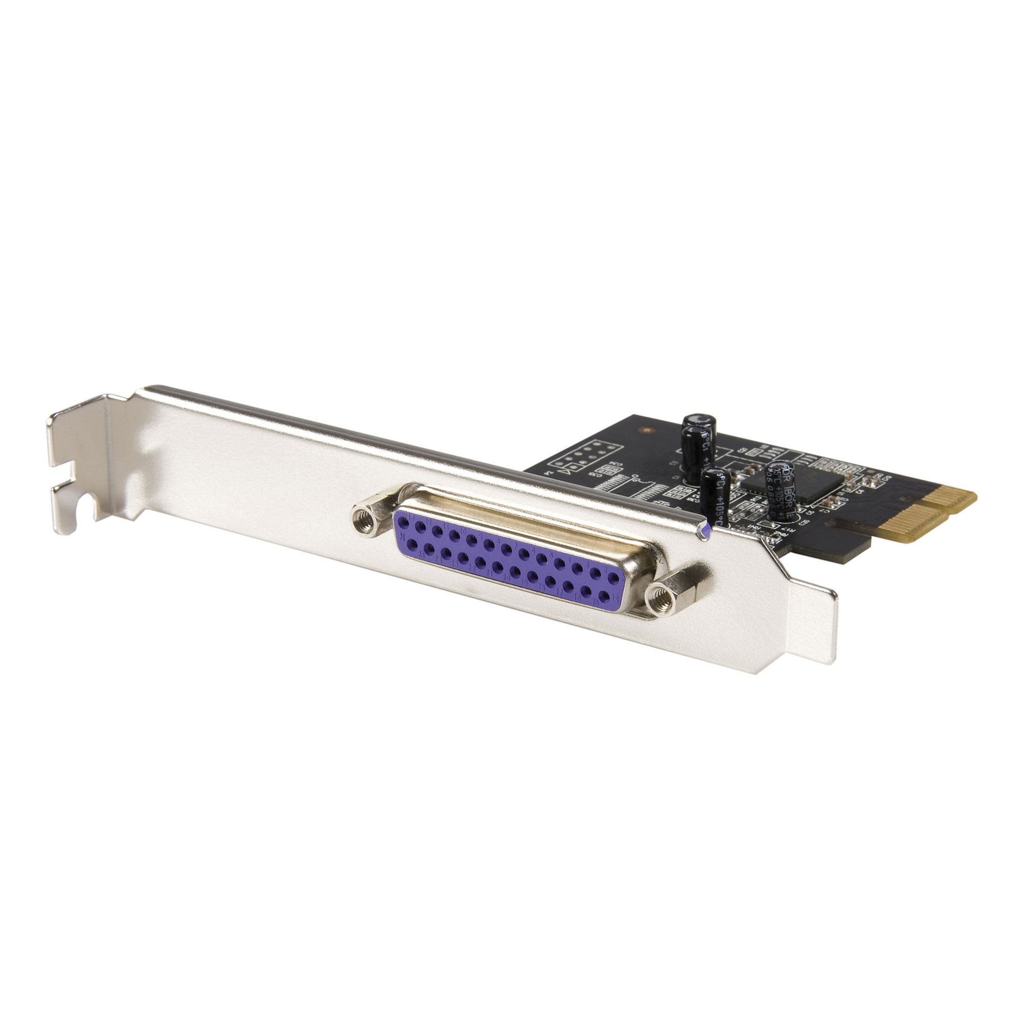 Startech.Com 1-Port Parallel Pcie Card - Pci Express To Parallel Db25 Adapter Card - Desktop