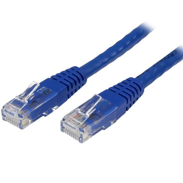 Startech.Com 1 Ft. Cat6 Ethernet Cable - 10 Pack - Etl Verified - Blue Cat6 Patch Cord - Snagless Rj45 Connectors - 24 Awg Copper Wire – Utp Cable