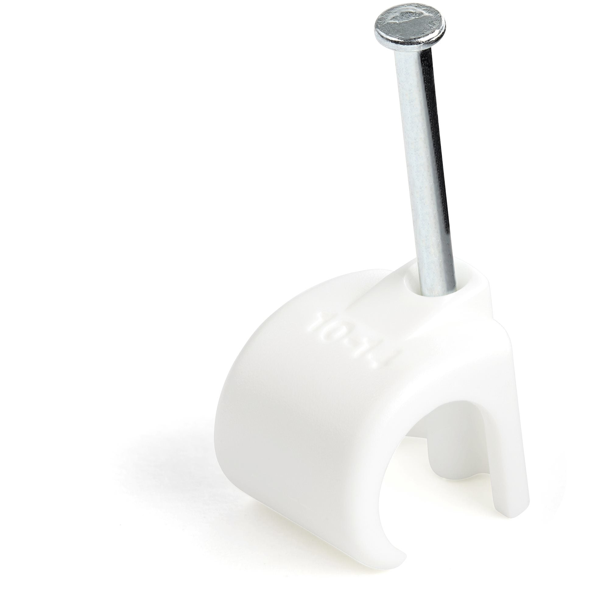 Startech.Com 100 Pack Extra Large Cable Clips With Nail - Reusable - Nail-In Clamps - Wire Holding