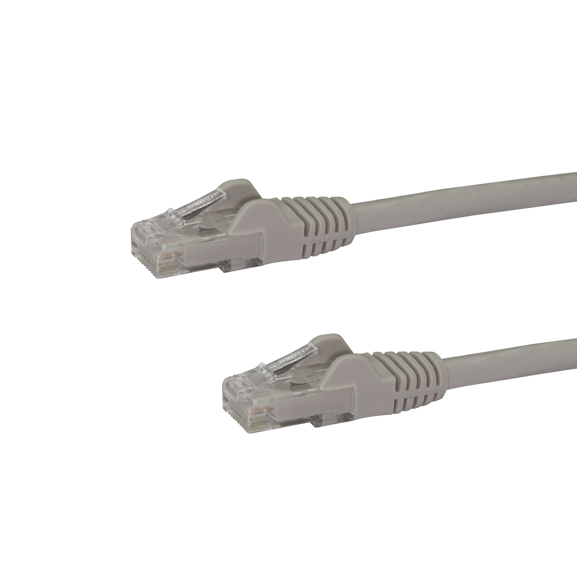 Startech.Com 10Ft Cat6 Ethernet Cable - Gray Cat 6 Gigabit Ethernet Wire -650Mhz 100W Poe Rj45 Utp Network/Patch Cord Snagless W/Strain Relief Fluke Tested/Wiring Is Ul Certified/Tia