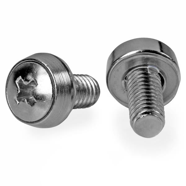 Startech.Com 12-24 Server Rack Screws - 50 Pack - Nickel-Plated