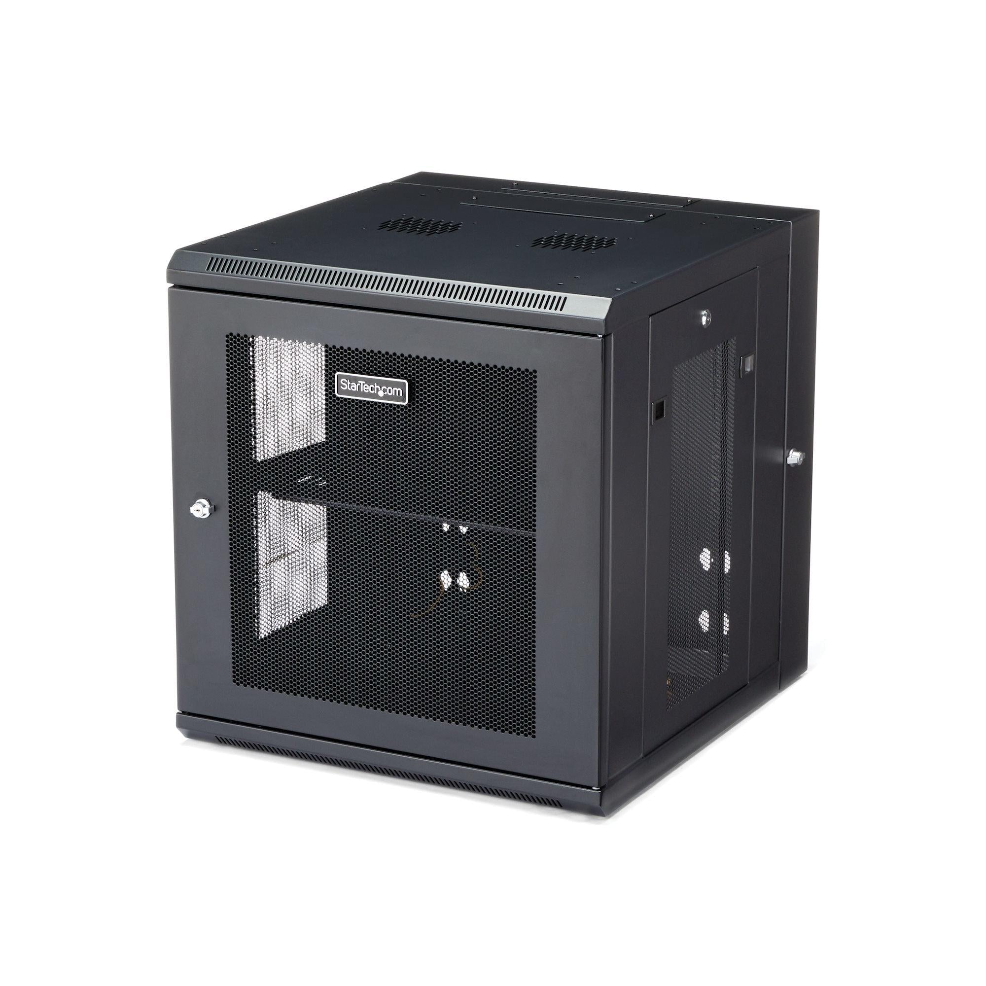 Startech.Com 12U 19" Wall Mount Network Cabinet - 20" Deep 4 Post Hinged Locking It Computer