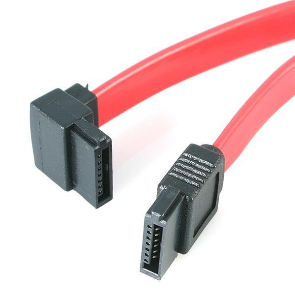 Startech.Com 12In Sata To Left Angle Sata Serial Ata Cable