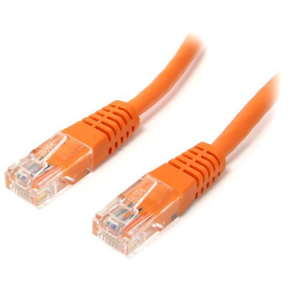 Startech.Com 15 Ft Orange Molded Category 5E (350 Mhz) Utp Patch Cable Networking Cable 4.57 M