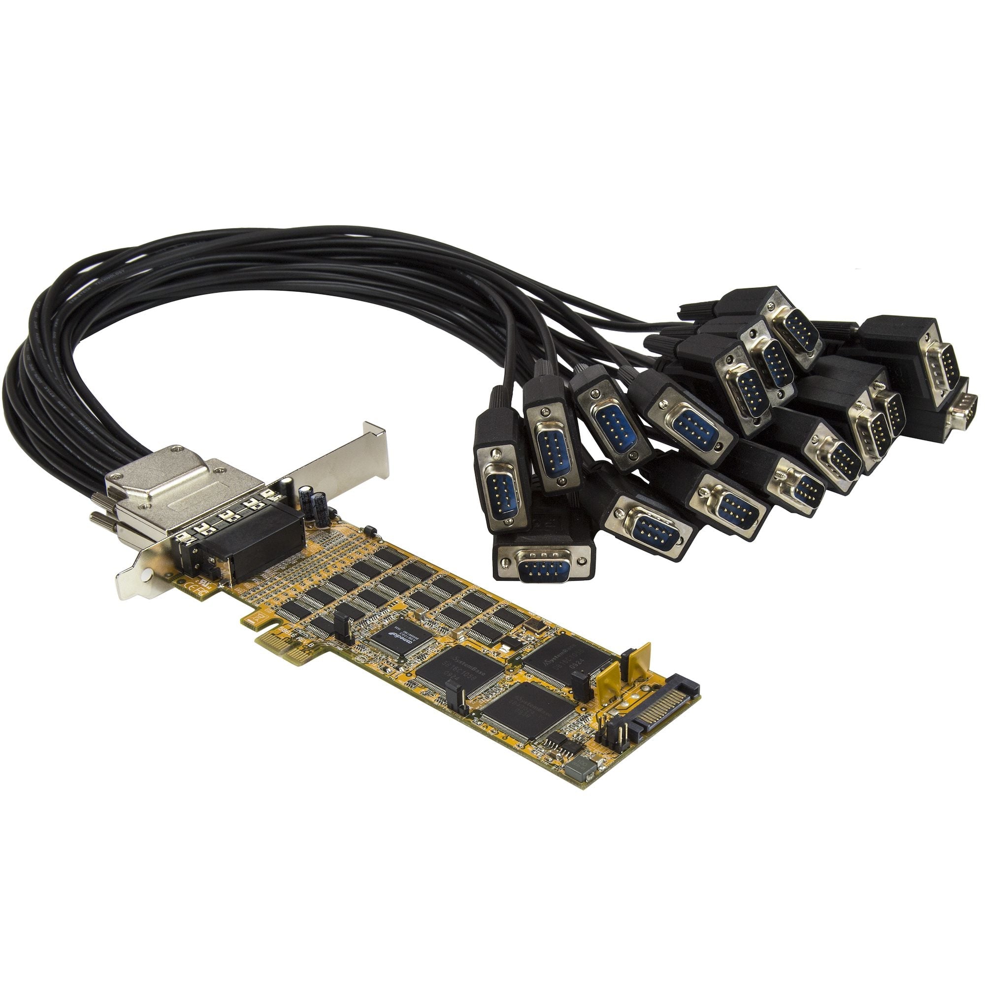 Startech.Com 16-Port Low-Profile Serial Card - Rs232 - Pci Express
