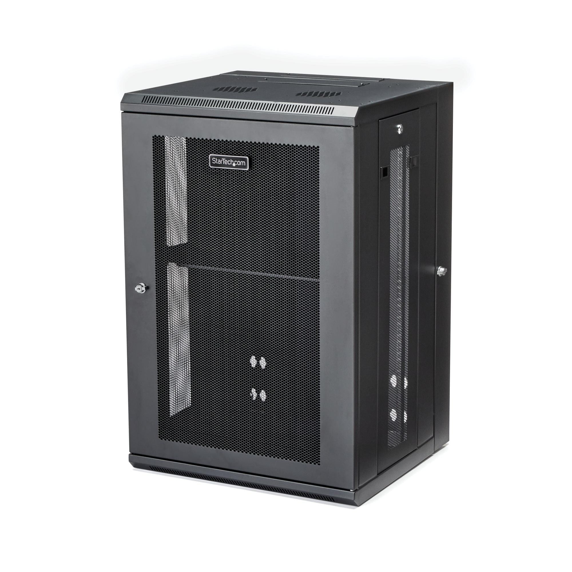 Startech.Com 18U 19" Wall Mount Network Cabinet - 16" Deep Hinged Locking It Network Switch Depth