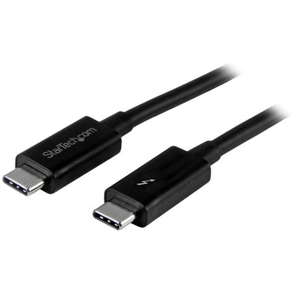 Startech.Com 1M Thunderbolt 3 (20Gbps) Usb-C Cable - Thunderbolt, Usb, And Displayport Compatible