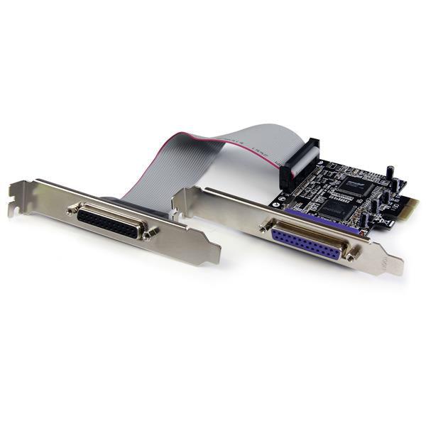 Startech.Com 2 Port Pci Express / Pci-E Parallel Adapter Card Ieee 1284 With Low Profile Bracket