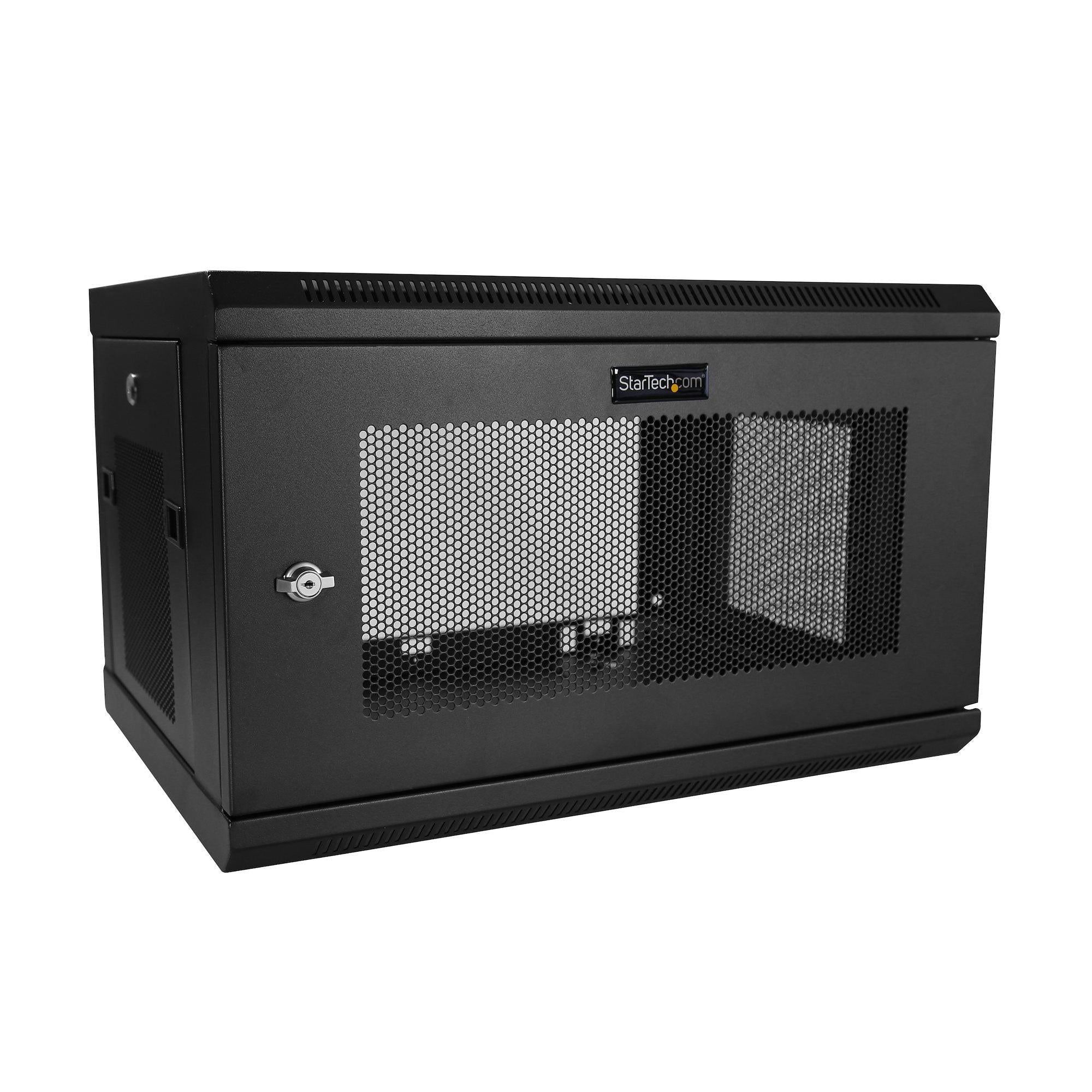 Startech.Com 2 Post 6U 19" Wall Mount Network Cabinet - 15" Deep Locking It Switch Depth Enclosure -