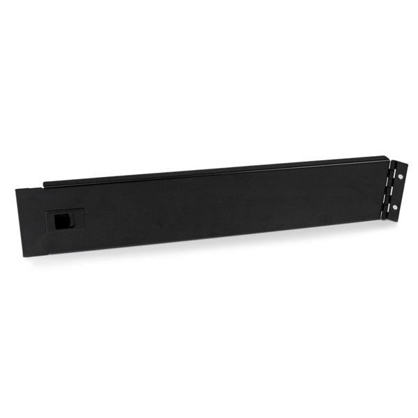 Startech.Com 2U Hinged Solid Blank Rack Panel