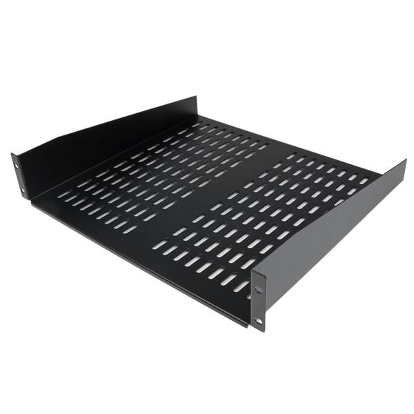 Startech.Com 2U Server Rack Shelf - Universal Vented Rack Mount Cantilever Tray For 19" Network