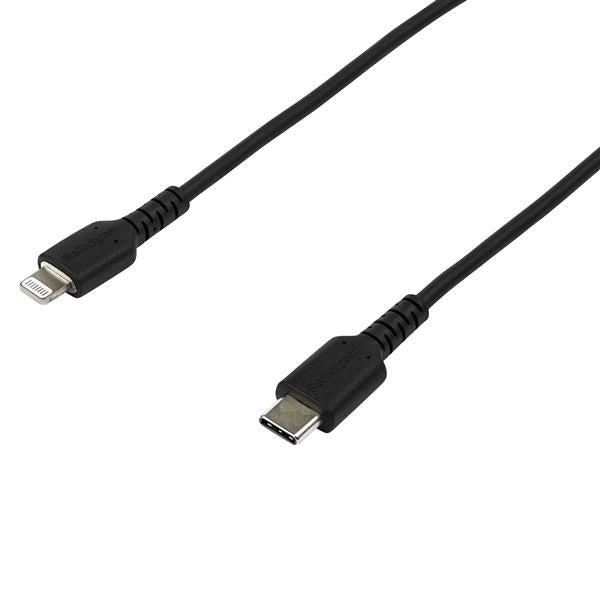 Startech.Com 2M Usb C To Lightning Cable - Durable Black Usb Type C To Lightning Connector Fast
