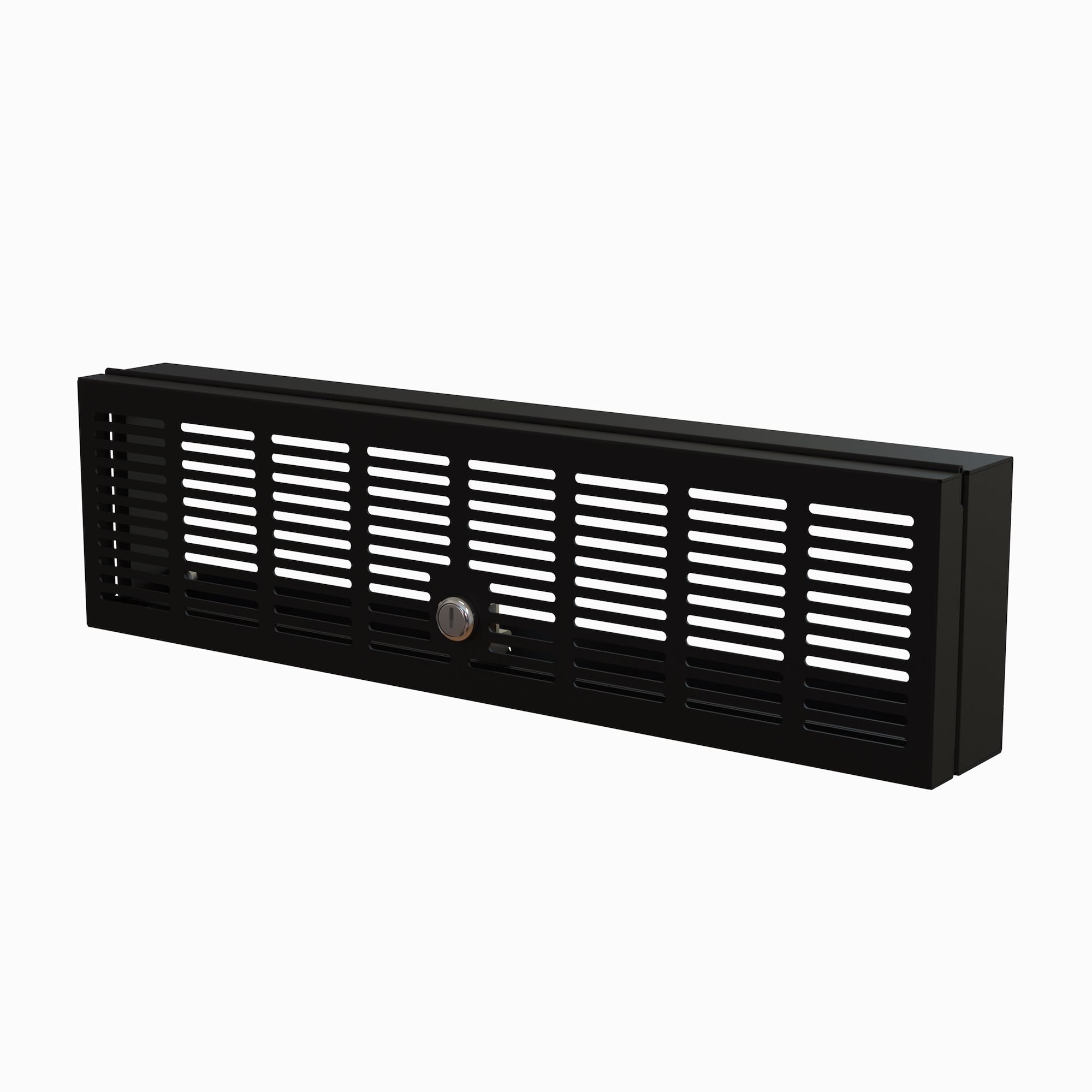 Startech.Com 3U Rack Mount Security Cover - Hinged Locking Rack Panel/ Cage/Door For Physical
