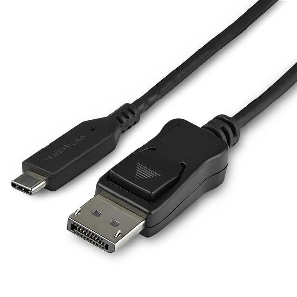 StarTech.com 3.3ft/1m USB C to DisplayPort 1.4 Cable Adapter - 8K/5K/4K USB Type C to DP 1.4 Monitor Video Converter Cable - HDR/HBR3/DSC CDP2DP141MB