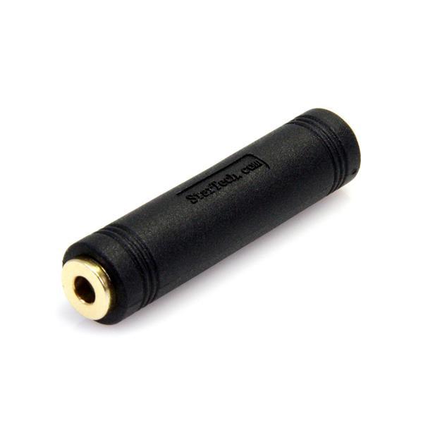 Startech.Com 3.5 Mm To 3.5 Mm Audio Coupler - Female To Female