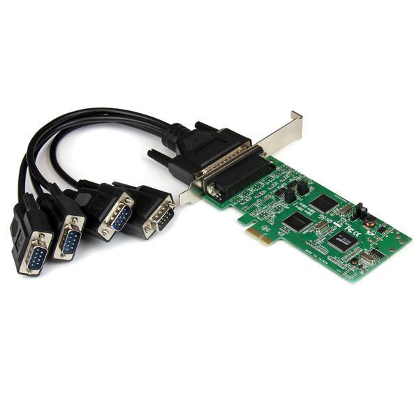 Startech.Com 4 Port Pci Express Pcie Serial Combo Card - 2 X Rs232 2 X Rs422 / Rs485