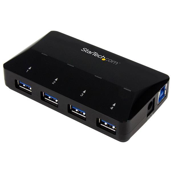 Startech.Com 4-Port Usb 3.0 Hub Plus Dedicated Charging Port - 1 X 2.4A Port