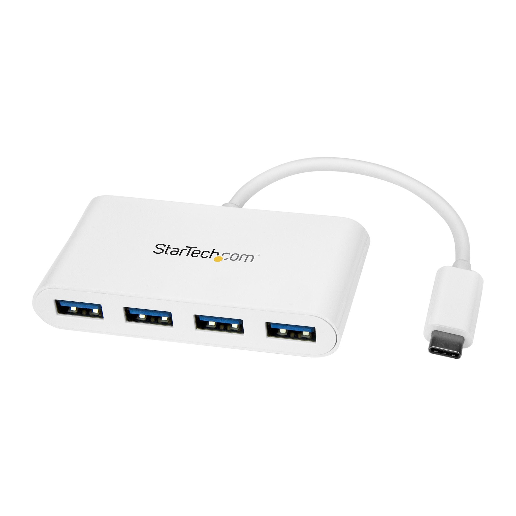 Startech.Com 4 Port Usb C Hub With 4X Usb-A Ports (Usb 3.0 Superspeed 5Gbps) - Usb Bus Powered -