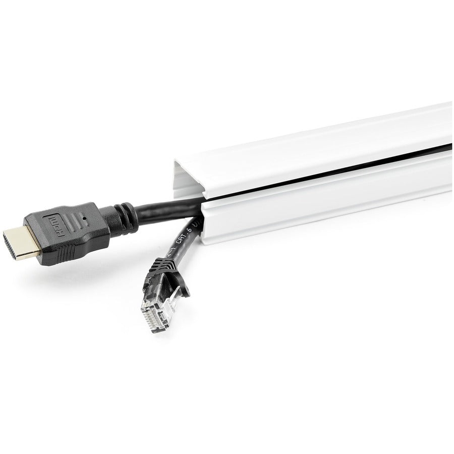 StarTech.com Cable Management Raceway w/ Adhesive Tape/Cover 1-1/8(32mm)W x 3/4"(20mm)H x 6ft(1.8m)length CBMOWD3220