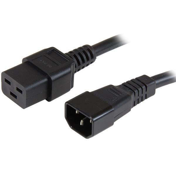 Startech.Com Computer Power Cord - C14 To C19, 14 Awg, 3 Ft