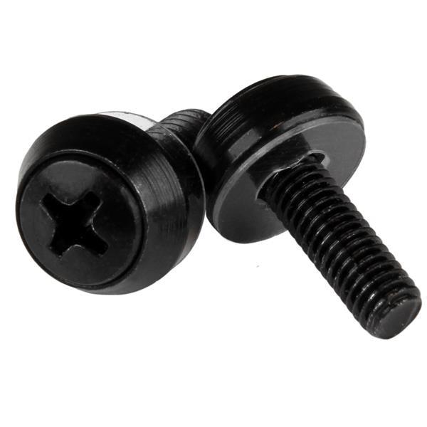 Startech.Com M5 X 12Mm - Mounting Screws - 50 Pack, Black