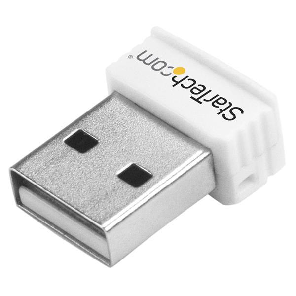 Startech.Com Usb 150Mbps Mini Wireless N Network Adapter - 802.11N/G 1T1R Usb Wifi Adapter - White