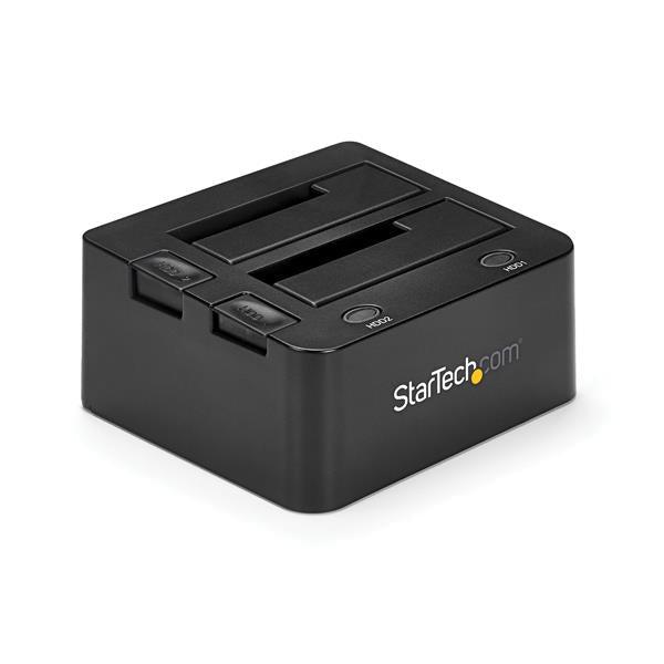 Startech.Com Usb 3.0 Dual Hard Drive Docking Station With Uasp For 2.5/3.5In Ssd / Hdd Sata 6 Gbps