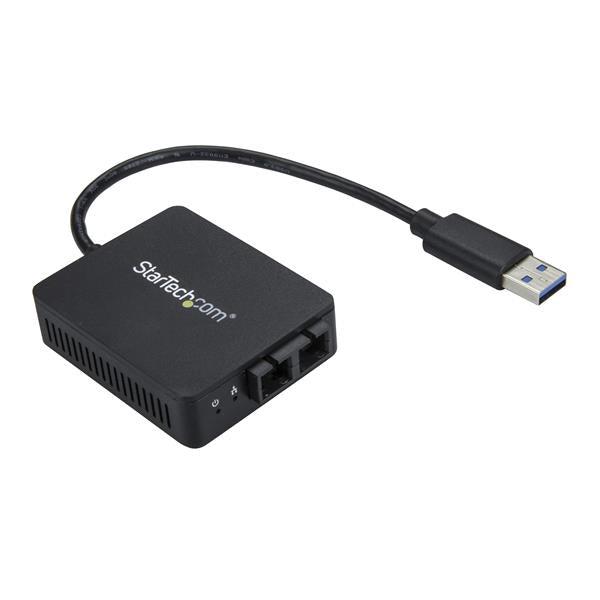 Startech.Com Usb 3.0 To Fiber Optic Converter - 1000Base-Sx Sc