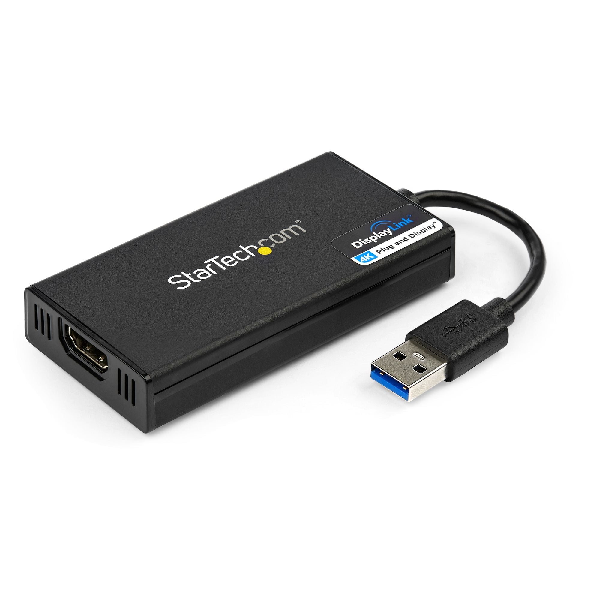 Startech.Com Usb 3.0 To Hdmi Adapter - 4K 30Hz Ultra Hd - Displaylink Certified - Usb Type-A To Hdmi