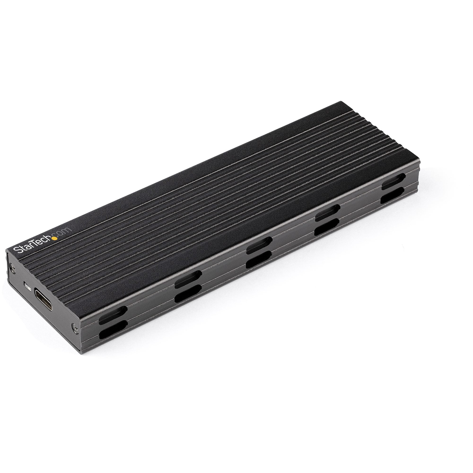 Startech.Com Usb-C 10Gbps To M.2 Nvme Or M.2 Sata Ssd Enclosure - Portable External M.2 Pcie/Sata