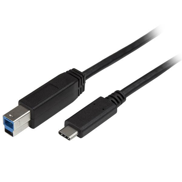 Startech.Com Usb315Cb2M Usb Cable 2 M Usb 3.2 Gen 1 (3.1 Gen 1) Usb C Usb B Black